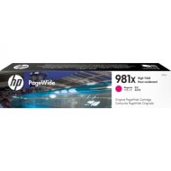 Консуматив HP 981X High Yield Magenta Original PageWide Cartridge
