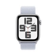 Часовник Apple Watch SE2 v3 GPS 40mm Silver Alu Case with Blue Cloud Sport Loop