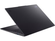 Лаптоп Acer Swift 16 AI, SF16-51-99ND, Intel Core Ultra 9 288V, 16" 2.8K OLED (2880x1800) DCI-P3 100%, 32GB LPDDR5X 6400MHz on board, 1024GB PCIe NVMe SSD, Intel UMA, QHD Cam, WiFi 7, BT 6E, Backlit Kbd, Win 11 Home, Ice Black