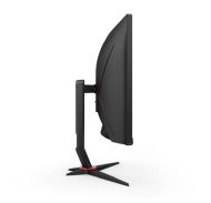 Монитор AOC CU34G2XP/BK, 34" Curved 1500R VA, WLED, 3440x1440@180Hz, 1ms GtG, 1ms MPRT, 430 cd/m2, 4000:1, 80M:1 DCR, Tilt, Height Adjust, Swivel, 2xHDMI, 2xDP, USB hub