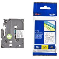 Консуматив Brother TZe-135 Tape White on Clear, Laminated, 12mm, 8m - Eco
