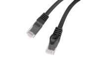 Кабел Lanberg patchcord CAT.6 utp lszh cu 3m black fluke passed