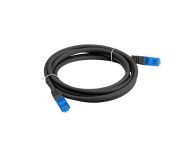 Кабел Lanberg patchcord CAT.6a s/ftp lszh cca 1.5m black fluke passed