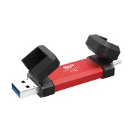 Външен SSD Silicon Power DS72 Red - 1TB