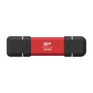 Външен SSD Silicon Power DS72 Red - 250GB