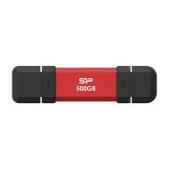 Външен SSD Silicon Power DS72 Red - 500GB