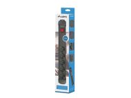 Разклонител Lanberg surge protector sp1 5m 5x schuko outlets black