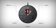 Аксесоар BenQ ZOWIE XS250, S-Switch for XL2411K, XL2546K, XL2540K, Quickly access the monitor menu, save 3 different profiles