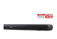 Аудио система Sharp Soundbar HT-SBW202, 200W 2.1 Wireless Subwoofer, HDMI & BLUETOOTH, wireless music streaming, HDMI ARC/CEC, USB playback, 3.5mm Aux-in, Digital Optical Audio Input, Matt black