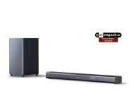 Аудио система Sharp Soundbar HT-SBW460, 440W 3.1 DOLBY ATMOS Wireless Subwoofer, HDMI & BLUETOOTH, wireless music streaming, HDMI ARC/CEC, USB playback, 3.5mm Aux-in, 4K UHD Pass-Through, Digital Optical Audio Input, Matt black