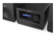 Аудио система Sharp Audio Systems XL-B514(BK), HI-FI MICRO SYSTEM, 40W (peak), FM radio with RDS,  Bluetooth v5.0, CD player, USB MP3 playback, 3.5mm Headphone jack / line-out, wooden speaker, Black
