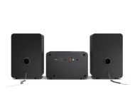 Аудио система Sharp Audio Systems XL-B514(BK), HI-FI MICRO SYSTEM, 40W (peak), FM radio with RDS,  Bluetooth v5.0, CD player, USB MP3 playback, 3.5mm Headphone jack / line-out, wooden speaker, Black