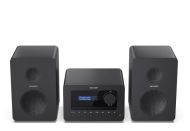 Аудио система Sharp Audio Systems XL-B520D(BK), HI-FI MICRO SYSTEM, 40 (peak), DAB+/DAB and FM radio with RDS, Bluetooth v5.0, CD player, USB MP3 playback, 3.5mm Headphone jack / line-out, wooden speaker, Black