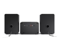 Аудио система Sharp Audio Systems XL-B520D(BK), HI-FI MICRO SYSTEM, 40 (peak), DAB+/DAB and FM radio with RDS, Bluetooth v5.0, CD player, USB MP3 playback, 3.5mm Headphone jack / line-out, wooden speaker, Black