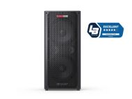 Тонколони Sharp Speakers CP-LS100, SUMOBOX HIGH PERFORMANCE PORTABLE SPEAKER  120W RMS / 105dB via 2 x 8" woofers + 2 x 2" tweeters, 10 h play time by built in battery, Duo-mode/True Wireless Stereo (TWS), USB x2 (charging only), BT 5.0, 3.5mm Aux-in / li