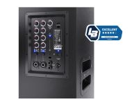 Тонколони Sharp Speakers CP-LS100, SUMOBOX HIGH PERFORMANCE PORTABLE SPEAKER  120W RMS / 105dB via 2 x 8" woofers + 2 x 2" tweeters, 10 h play time by built in battery, Duo-mode/True Wireless Stereo (TWS), USB x2 (charging only), BT 5.0, 3.5mm Aux-in / li