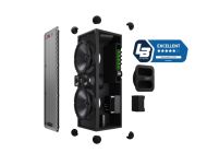 Тонколони Sharp Speakers CP-LS100, SUMOBOX HIGH PERFORMANCE PORTABLE SPEAKER  120W RMS / 105dB via 2 x 8" woofers + 2 x 2" tweeters, 10 h play time by built in battery, Duo-mode/True Wireless Stereo (TWS), USB x2 (charging only), BT 5.0, 3.5mm Aux-in / li