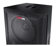 Тонколони Sharp Speakers CP-LS200, SUMOBOX HIGH PERFORMANCE PORTABLE SPEAKER  200W RMS / 108dB via 2 x 10" woofers + 2 x 3" tweeters, 8 h play time by built in battery, Duo-mode/True Wireless Stereo (TWS), USB x2 (charging only), Bluetooth 5.0, 3.5mm Aux-