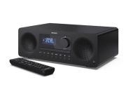 Аудио система Sharp Audio Systems XL-B720D(BK), ALL-IN-ONE HI-FI SYSTEM, 60(peak), DAB+/DAB and FM radio with RDS, Bluetooth v5.0, CD player, USB MP3 playback, 3.5mm Headphone jack / line-out, wooden speaker, Black