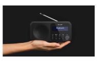 Радио Sharp Radios DR-P420(BK), PORTABLE DIGITAL RADIO, Bluetooth 5.0, 20 DAB+/DAB/FM, Auto time/date, LCD Display, Dual alarm,Micro USB x1 (power supply),3.5mm Headphone jack / line-out, Black