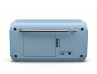 Радио Sharp Radios DR-P420(BL), PORTABLE DIGITAL RADIO, Bluetooth 5.0, 20 DAB+/DAB/FM, Auto time/date, LCD Display, Dual alarm,Micro USB x1 (power supply),3.5mm Headphone jack / line-out, STEEL BLUE