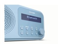 Радио Sharp Radios DR-P420(BL), PORTABLE DIGITAL RADIO, Bluetooth 5.0, 20 DAB+/DAB/FM, Auto time/date, LCD Display, Dual alarm,Micro USB x1 (power supply),3.5mm Headphone jack / line-out, STEEL BLUE