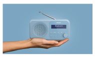 Радио Sharp Radios DR-P420(BL), PORTABLE DIGITAL RADIO, Bluetooth 5.0, 20 DAB+/DAB/FM, Auto time/date, LCD Display, Dual alarm,Micro USB x1 (power supply),3.5mm Headphone jack / line-out, STEEL BLUE