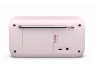 Радио Sharp Radios DR-P420(PK), PORTABLE DIGITAL RADIO, Bluetooth 5.0, 20 DAB+/DAB/FM, Auto time/date, LCD Display, Dual alarm,Micro USB x1 (power supply),3.5mm Headphone jack / line-out, BLOSSOM PINK