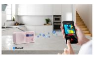 Радио Sharp Radios DR-P420(PK), PORTABLE DIGITAL RADIO, Bluetooth 5.0, 20 DAB+/DAB/FM, Auto time/date, LCD Display, Dual alarm,Micro USB x1 (power supply),3.5mm Headphone jack / line-out, BLOSSOM PINK