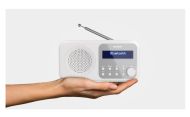 Радио Sharp Radios DR-P420(WH), PORTABLE DIGITAL RADIO, Bluetooth 5.0, 20 DAB+/DAB/FM, Auto time/date, LCD Display, Dual alarm,Micro USB x1 (power supply),3.5mm Headphone jack / line-out, SNOWY WHITE