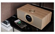 Радио Sharp Radios DR-I470(BR) PRO, STEREO INTERNET RADIO / DIGITAL RADIO, Wi-Fi, Bluetooth 5.0, 30W, DAB+/DAB/FM, 2.4” TFT Display, Dual alarm with Sleep and Snooze, 3.5mm Aux-in / line-in, Dimmer function, Wooden speaker, Brown