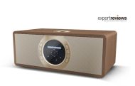 Радио Sharp Radios DR-I470(BR) PRO, STEREO INTERNET RADIO / DIGITAL RADIO, Wi-Fi, Bluetooth 5.0, 30W, DAB+/DAB/FM, 2.4” TFT Display, Dual alarm with Sleep and Snooze, 3.5mm Aux-in / line-in, Dimmer function, Wooden speaker, Brown