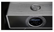 Радио Sharp Radios DR-I470(GR) PRO, STEREO INTERNET RADIO / DIGITAL RADIO, Wi-Fi, Bluetooth 5.0, 30W, DAB+/DAB/FM, 2.4” TFT Display, Dual alarm with Sleep and Snooze, 3.5mm Aux-in / line-in, Dimmer function, Wooden speaker, Grey
