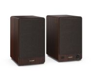 Аудио система Sharp Audio Systems CP-SS30(BR), Hifi Systems BOOKSHELF SPEAKERS 60W (2 x 30W) RMS 2, Bluetooth v5.0, USB playback, MP3 Audio decoder, RCA L/R In, 3.5mm Aux-in / line-in, Digital optical-in, Wooden speaker, Brown