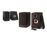 Аудио система Sharp Audio Systems CP-SS30(BR), Hifi Systems BOOKSHELF SPEAKERS 60W (2 x 30W) RMS 2, Bluetooth v5.0, USB playback, MP3 Audio decoder, RCA L/R In, 3.5mm Aux-in / line-in, Digital optical-in, Wooden speaker, Brown