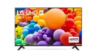 Телевизор LG 50UT73003LA, 50" 4K UltraHD TV 4K (3840 x 2160), DVB-T2/C/S2, webOS 24 Smart TV, ThinQ AI, Alpha 5 AI 4K Gen7, WiFi, HDR10, ALLM/HGiG, AI Upscaling, AI Sound(Virtual 9.1.2 Up-mix), AirPlay, Quick Card, HDMI eARC, CI, LAN, USB, Bluetooth, 2 Po