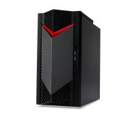 Настолен компютър Acer Nitro N50-130, AMD Ryzen 5 7600 (up to 5.10GHz, 38MB), 32GB DDR5 4800MHz (2*16GB), 1024GB SSD PCI-e + 1*M.2 free, NVIDIA GeForce RTX 4060 8GB GDDR6, No DVD, 5*USB 3.2,Type-C, 2*USB 2.0, Mic.&Audio jacks, RG-45, GLAN, Wi-Fi AX/6E&BT 