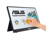 Монитор Asus ZenScreen Touch MB16AMTR portable monitor, 16 '' FHD (1920 x 1080), IPS, 10-point touch, 250 cd/m2,Built-in Battery, Hybrid Signal Solution, Mini-HDMI, ergo kickstand, tripod socket, ASUS Flicker Free and Low Blue Light technologies, 2 x1w, B