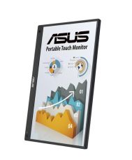 Монитор Asus ZenScreen Touch MB16AMTR portable monitor, 16 '' FHD (1920 x 1080), IPS, 10-point touch, 250 cd/m2,Built-in Battery, Hybrid Signal Solution, Mini-HDMI, ergo kickstand, tripod socket, ASUS Flicker Free and Low Blue Light technologies, 2 x1w, B