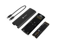 Кутия за твърд диск Natec External SSD Enclosure Rhino M.2 NVME Lite USB-C 3.1 GEN 2 Aluminium