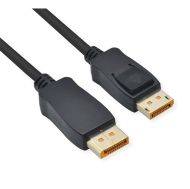 Cable DP M - DP M, 2m, 10K, 60Hz,Roline 11.04.6022
