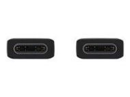 SAMSUNG Cable USB-C to USB-C 3A 15W AND 25W 1m Black