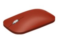 mS Surface Mobile Mouse Poppy Red/ Bluetooth 4.01/4.1/4.2/Buttons Left, right, middle button, wheel, and power (pairing button by l