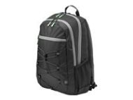 HP 39.62cm Active Backpack black/green