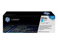 HP 824A original Colour LaserJet Toner cartridge CB381A cyan standard capacity 21.000 pages 1-pack