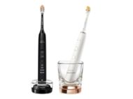 PHILIPS 2pcs toothbrush Sonicare Diamond Clean Smart black/white