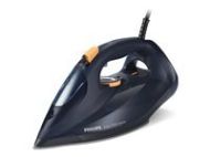 PHILIPS Steam iron series 7000 3000W 55g/min 250g steam boost SteamGlide Elite dark blue