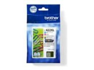 BROTHER Black Cyan Magenta and Yellow Ink Cartridges Multipack Each cartridge prints up to 1500 pages for CMY and 3000 for K - DR Ve