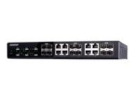 QNAP QSW-M1208-8C Managed Switch 12 port of 10GbE port speed 4 port SFP+ 8 port SFP+/ NBASE-T
