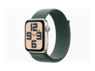 APPLE Watch SE2 v3 GPS 44mm Starlight Alu Case with Lake Green Sport Loop